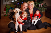A beautiful family portrait christmas shoot in West Allis, WI - Randy K Photography